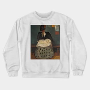 Inheritance by Edvard Munch Crewneck Sweatshirt